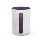 Custom Accent Coffee Mug — Ceramic Mug (11/15oz)
