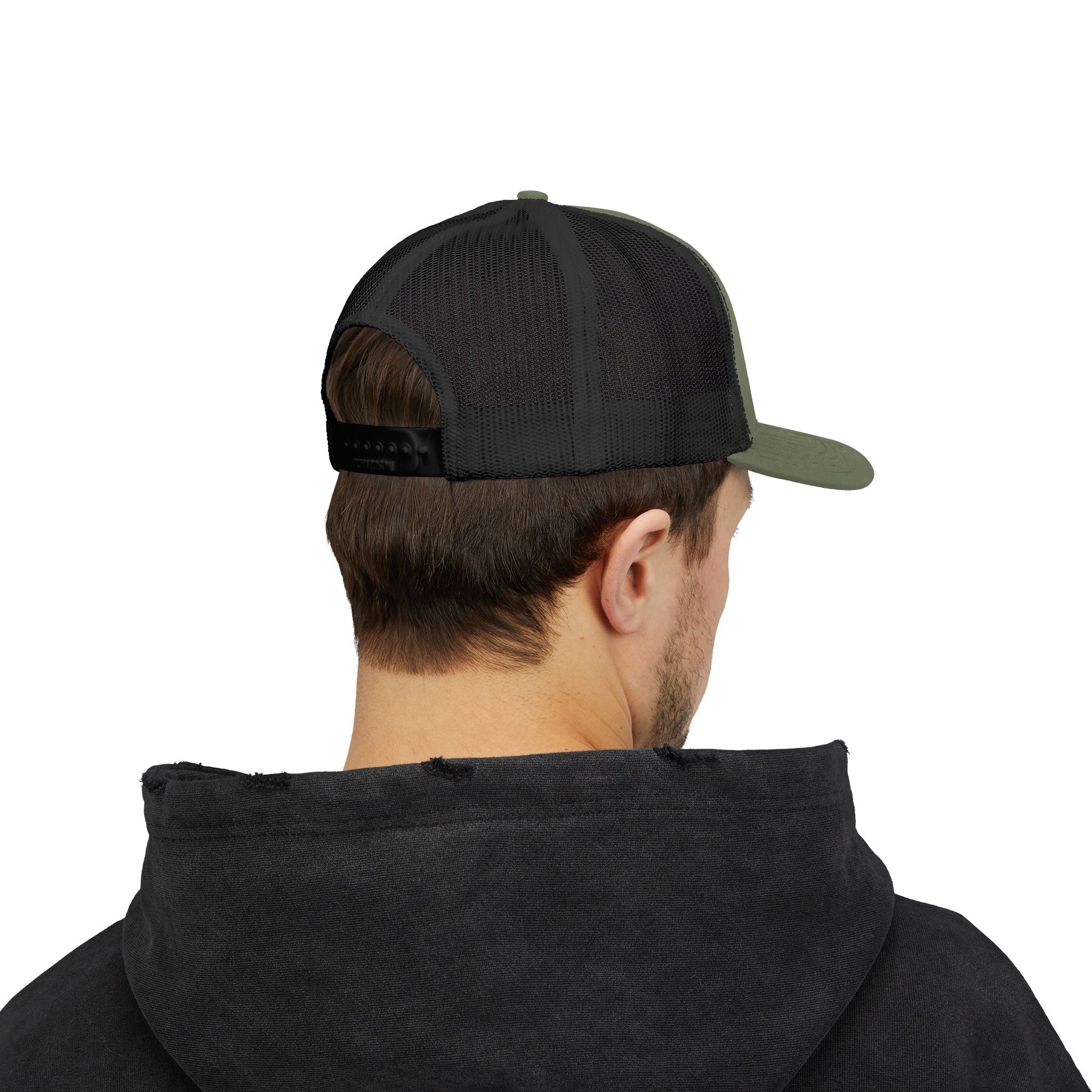 God Is Good Trucker Cap – Faith-Based Snapback Hat with Cross
