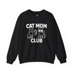 Cat Mom Club Sweatshirt – "Life is Better with Cats" Cozy Crewneck