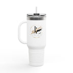 Custom 40oz Insulated Travel Mug with Handle