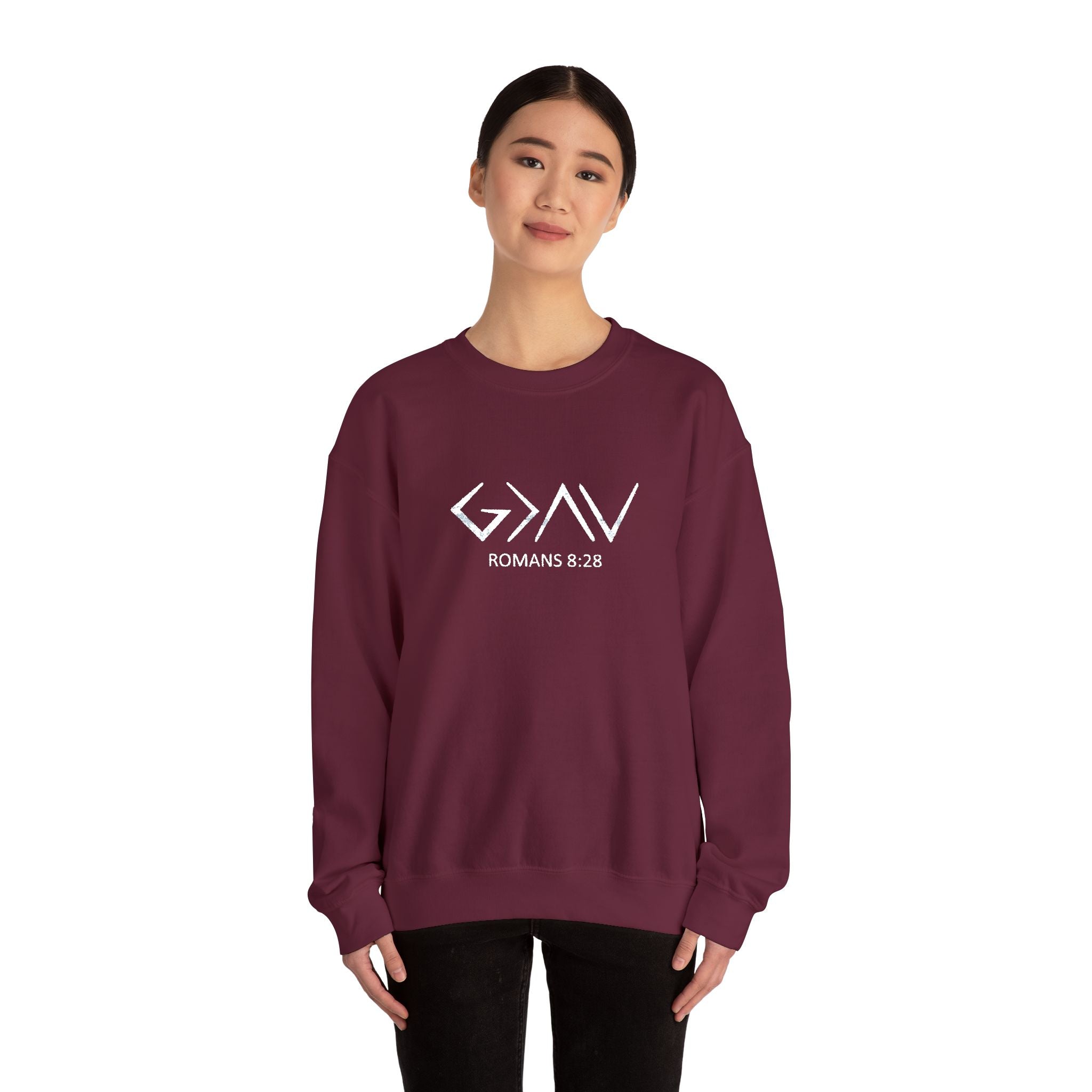 Custom Embroidery Crewneck Sweatshirt
