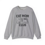 Cat Mom Club Sweatshirt – "Life is Better with Cats" Cozy Crewneck