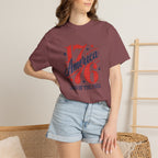 America Land of the Free Graphic T-Shirt — Patriotic