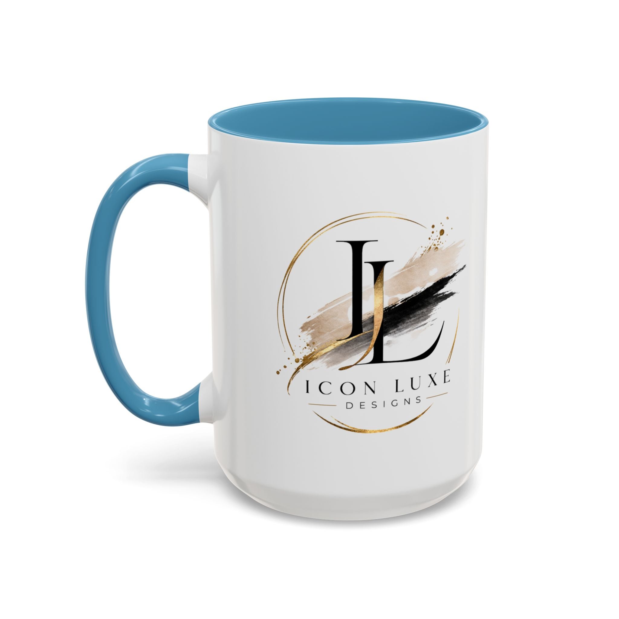 Custom Accent Coffee Mug — Ceramic Mug (11/15oz)