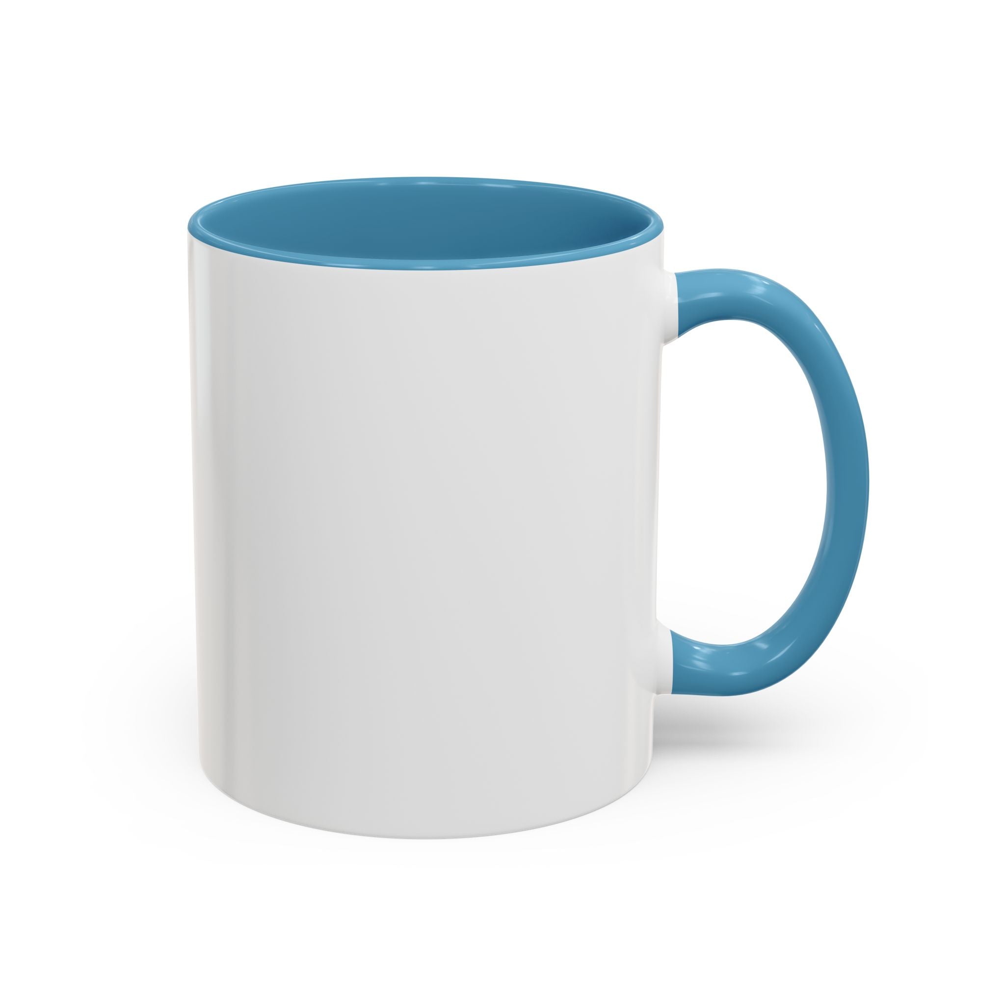 Custom Accent Coffee Mug — Ceramic Mug (11/15oz)