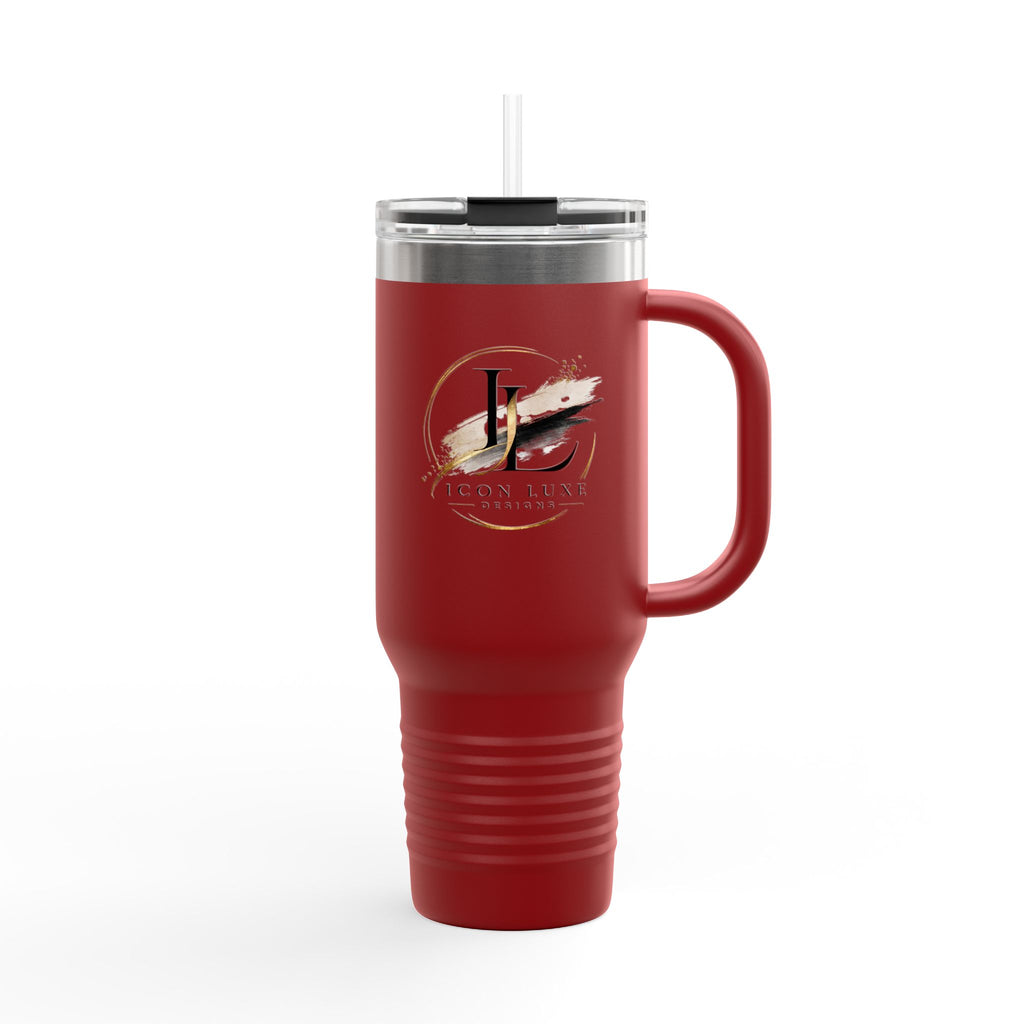 Custom 40oz Insulated Travel Mug with Handle