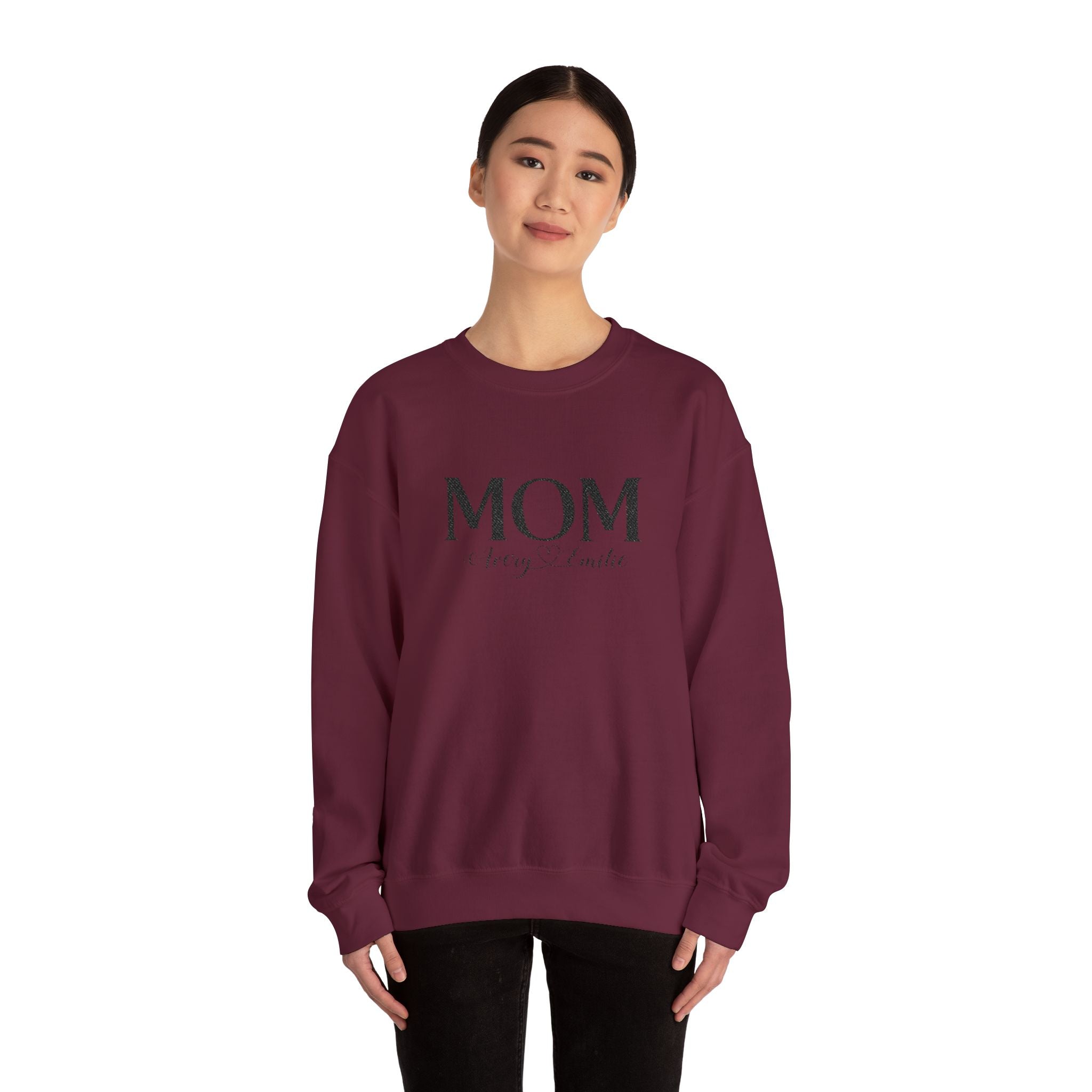 Custom Mom with Kids Names Sweatshirt