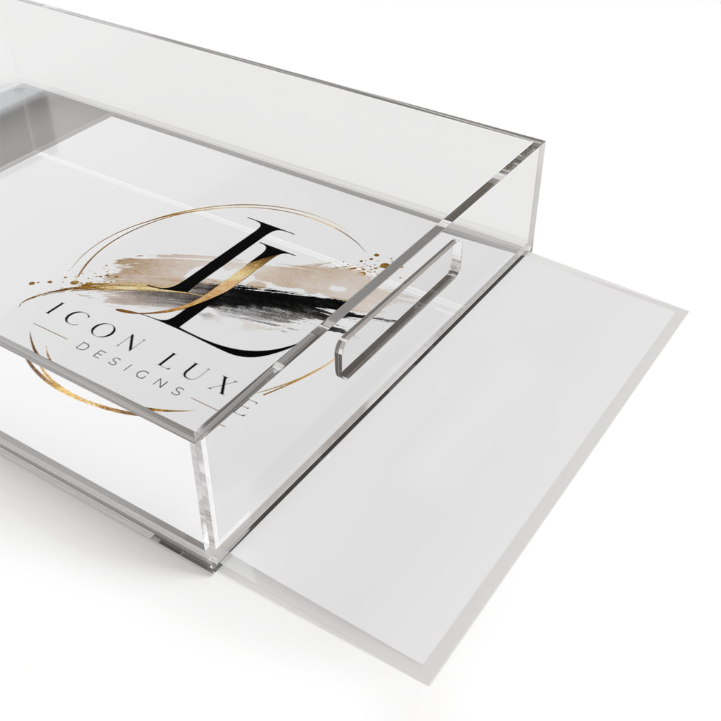 Custom Acrylic Serving Tray — Decorative Tray