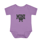 Mini Baby Bodysuit — "MINI" Bow Infant Onesie