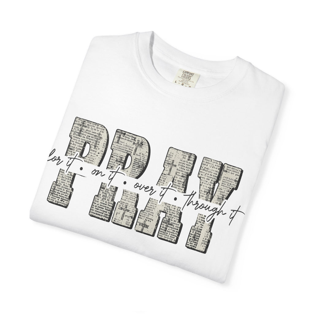 Pray T-Shirt — Vintage Block Letter Tee