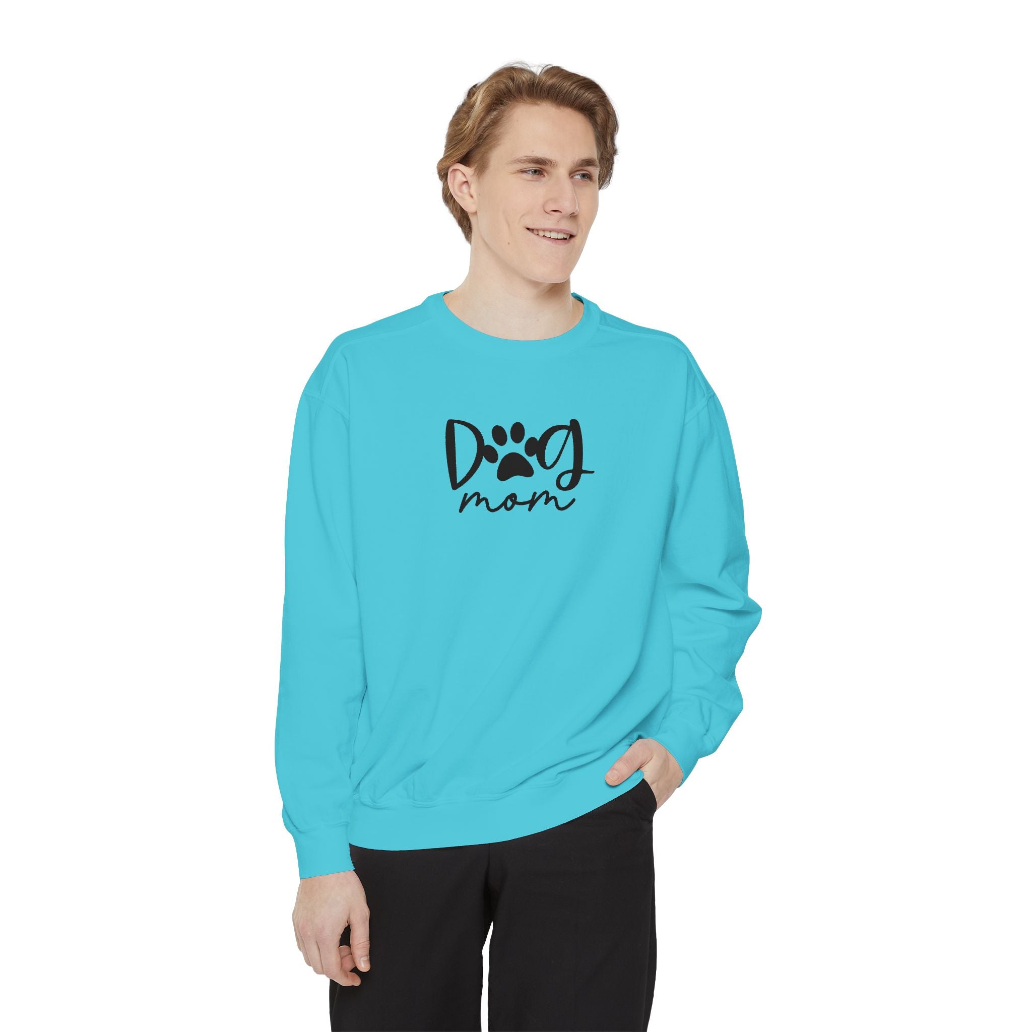 Dog Mom Sweatshirt – Comfort Colors Crewneck