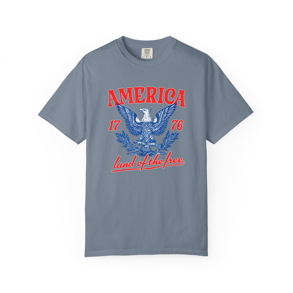 America Land of the Free Graphic Tee