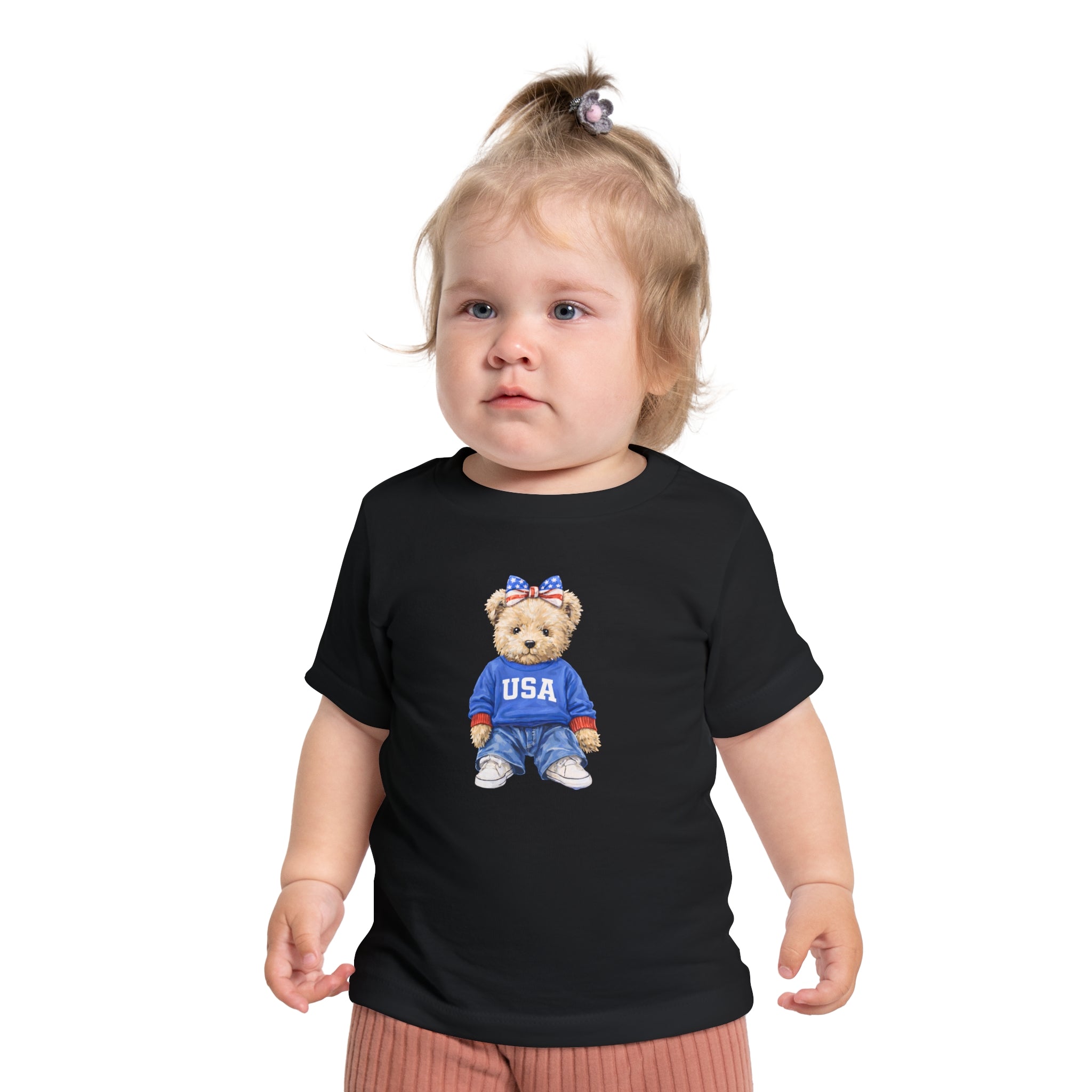 Baby Short Sleeve USA T-Shirt