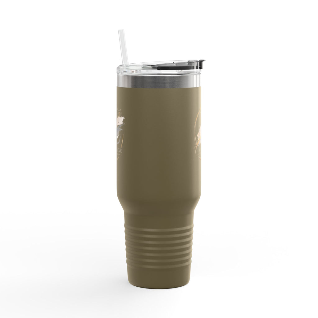 Custom 40oz Insulated Travel Mug with Handle