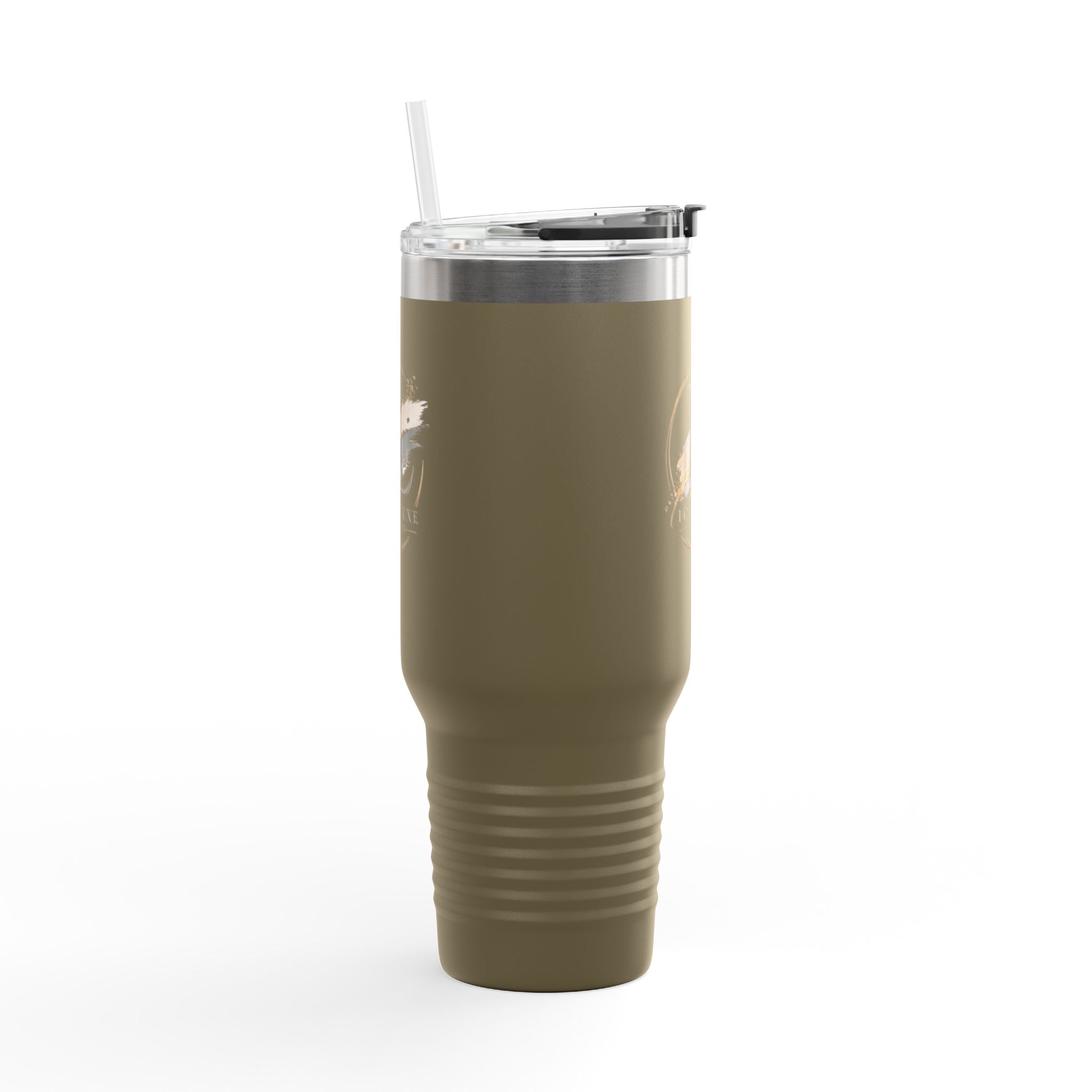 Custom 40oz Insulated Travel Mug with Handle