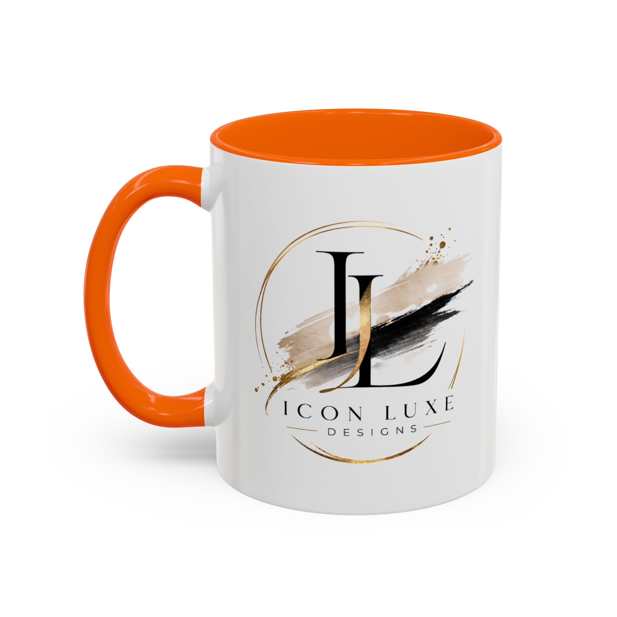 Custom Accent Coffee Mug — Ceramic Mug (11/15oz)