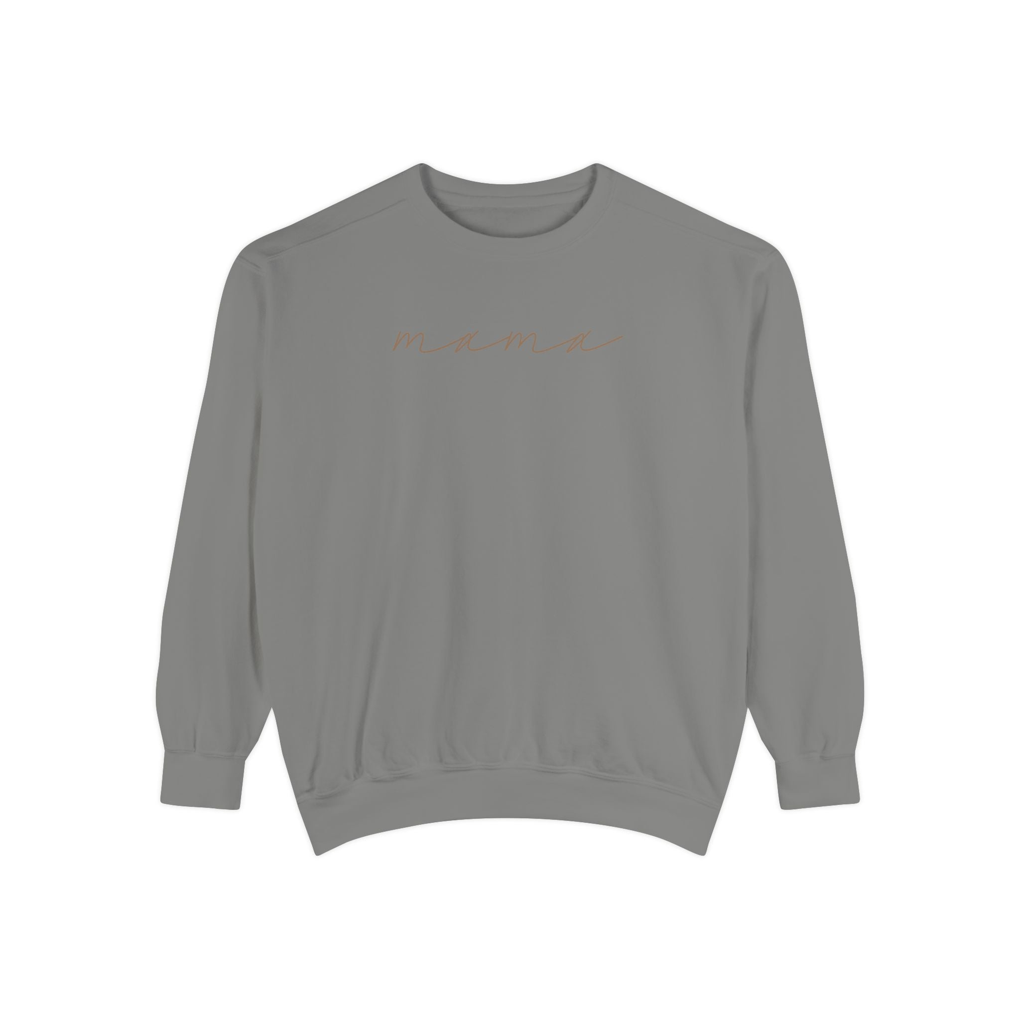 Mama Script Sweatshirt — Cozy Crewneck for New Moms & Gifts