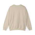 Crewneck Sweatshirt — Teddy Bear Wearing 'Jesus' Sweater Christian Graphic