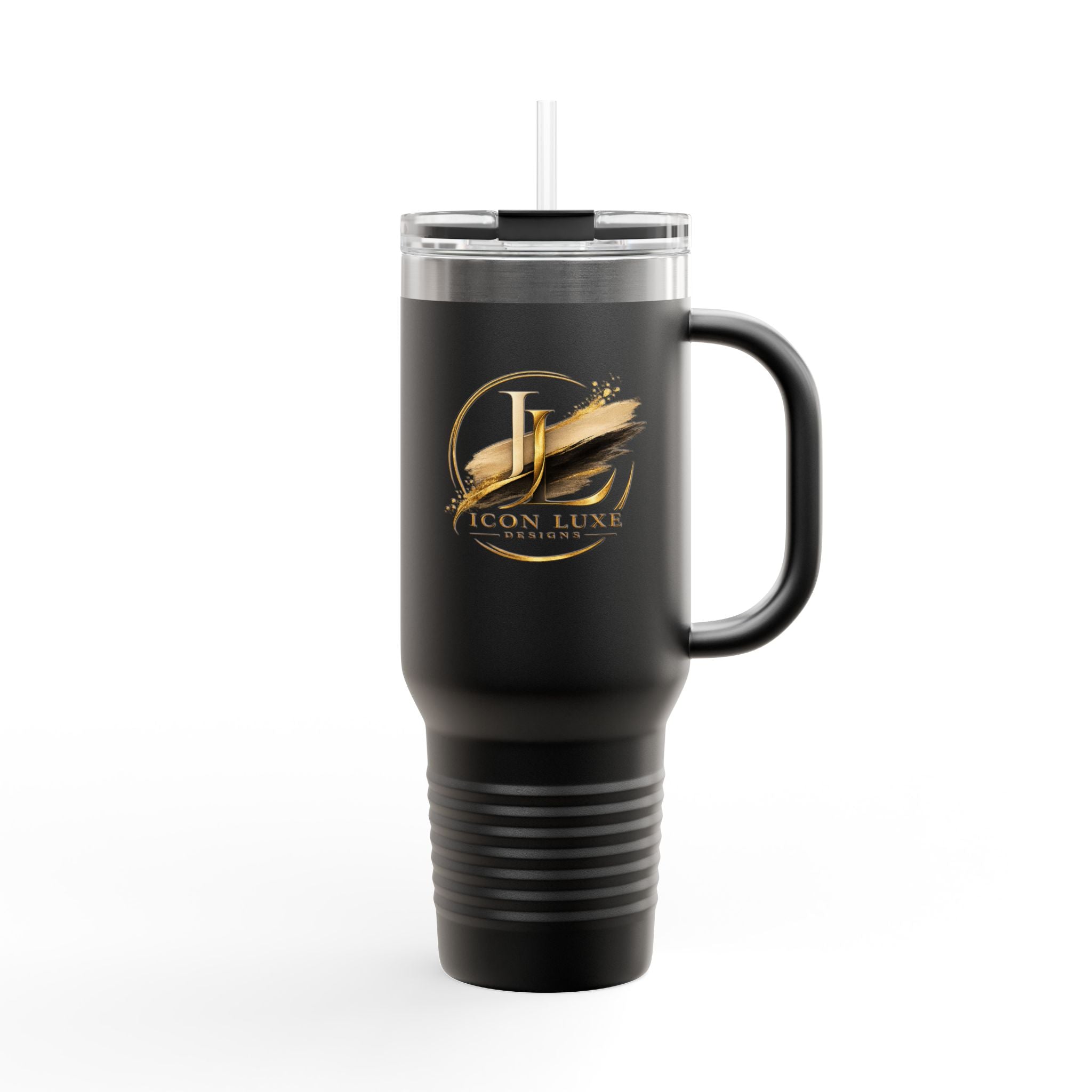Custom 40oz Insulated Travel Mug with Handle
