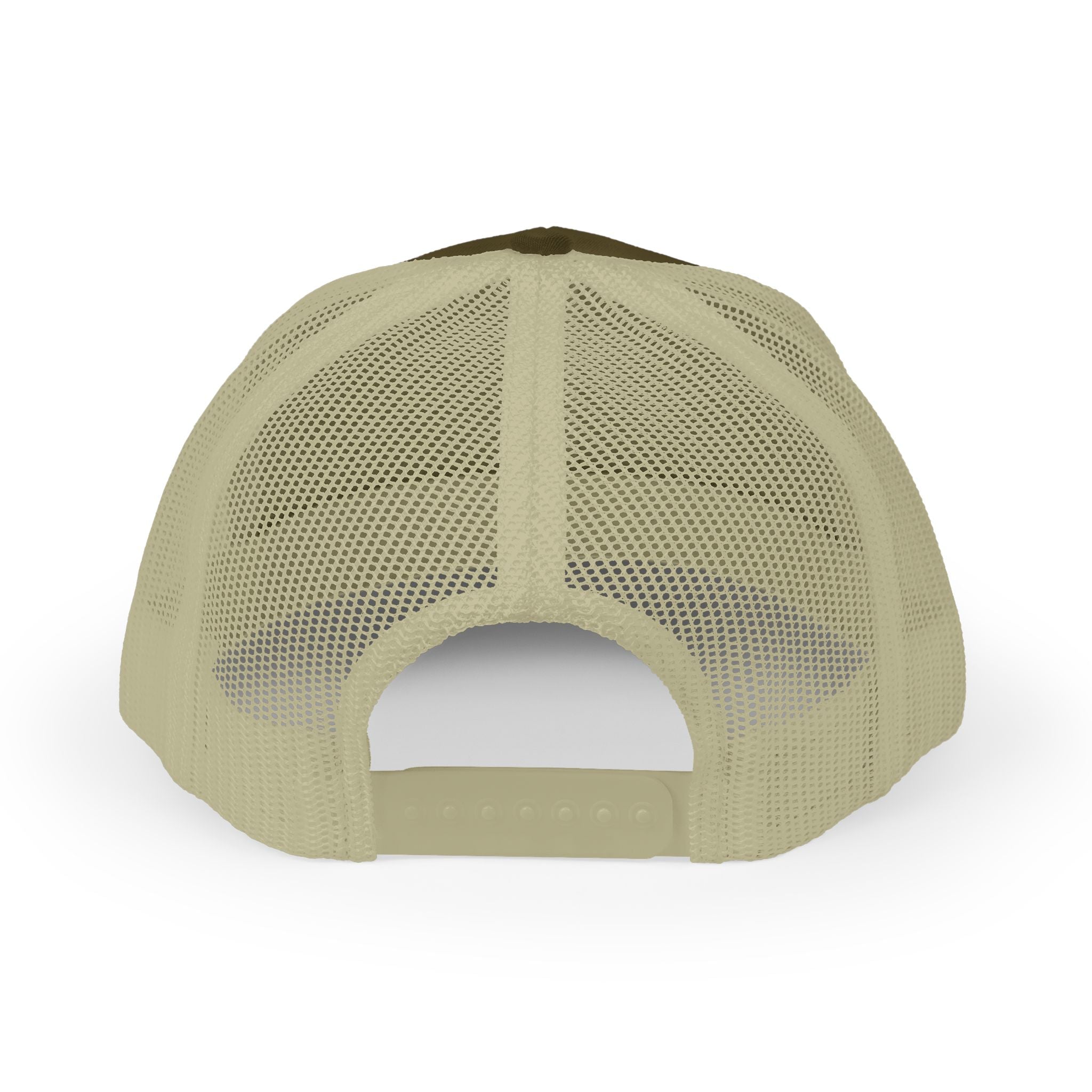 God Script Trucker Cap — Gold Sparkle Faith Snapback