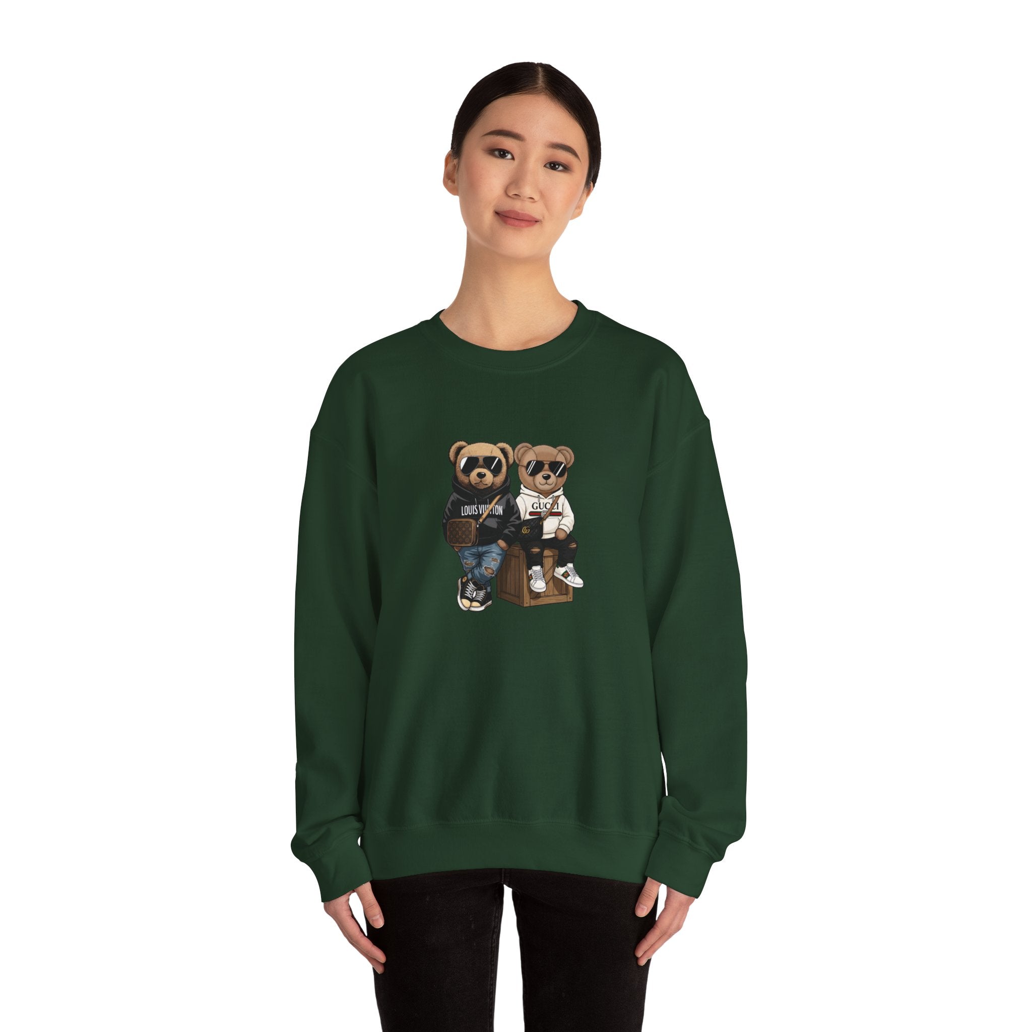 Designer Teddy Bears Unisex Heavy Blend™ Crewneck Sweatshirt