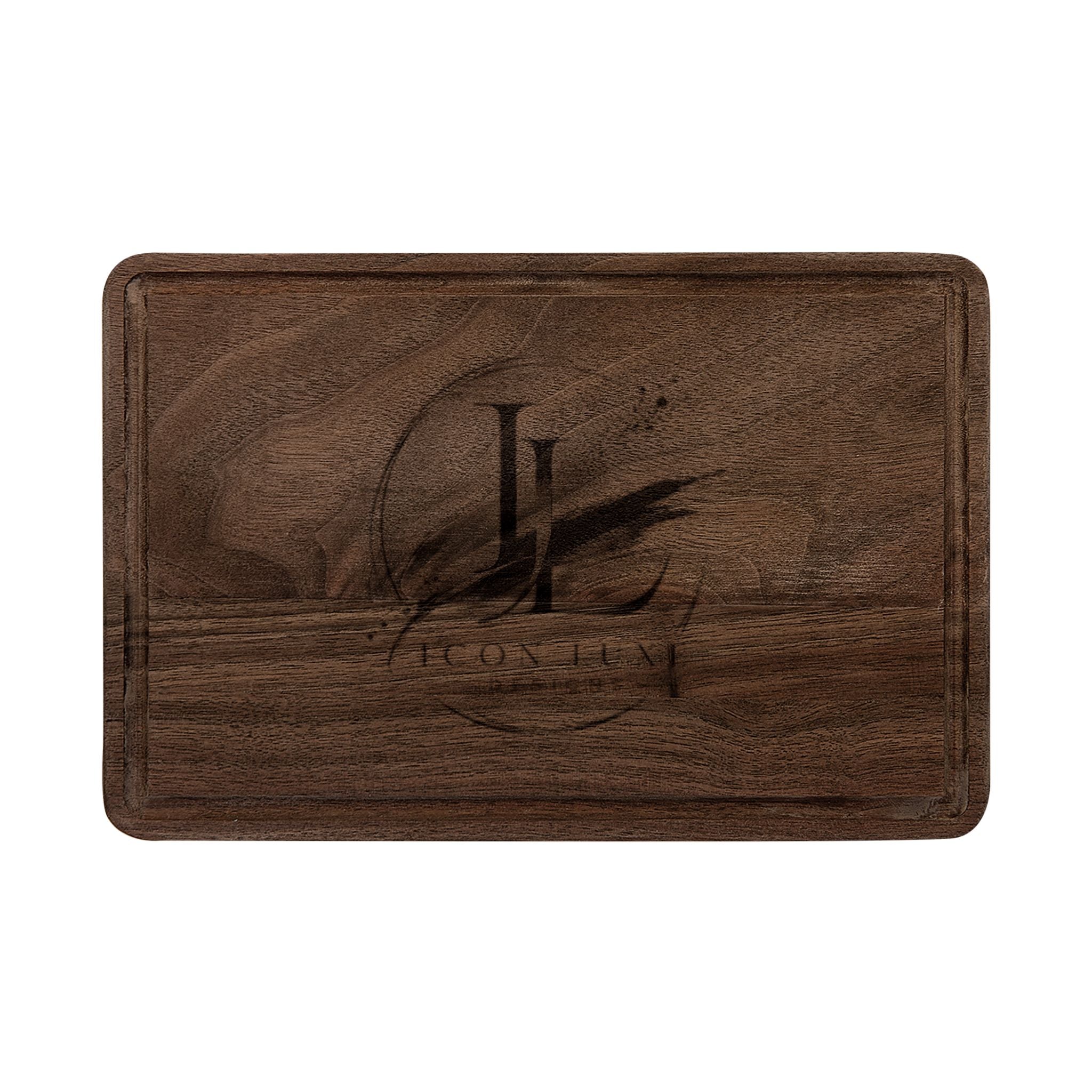 Personalized Engraved Wooden Cutting Board – Rustic Personalized Kitchen Serving & Chopping Board