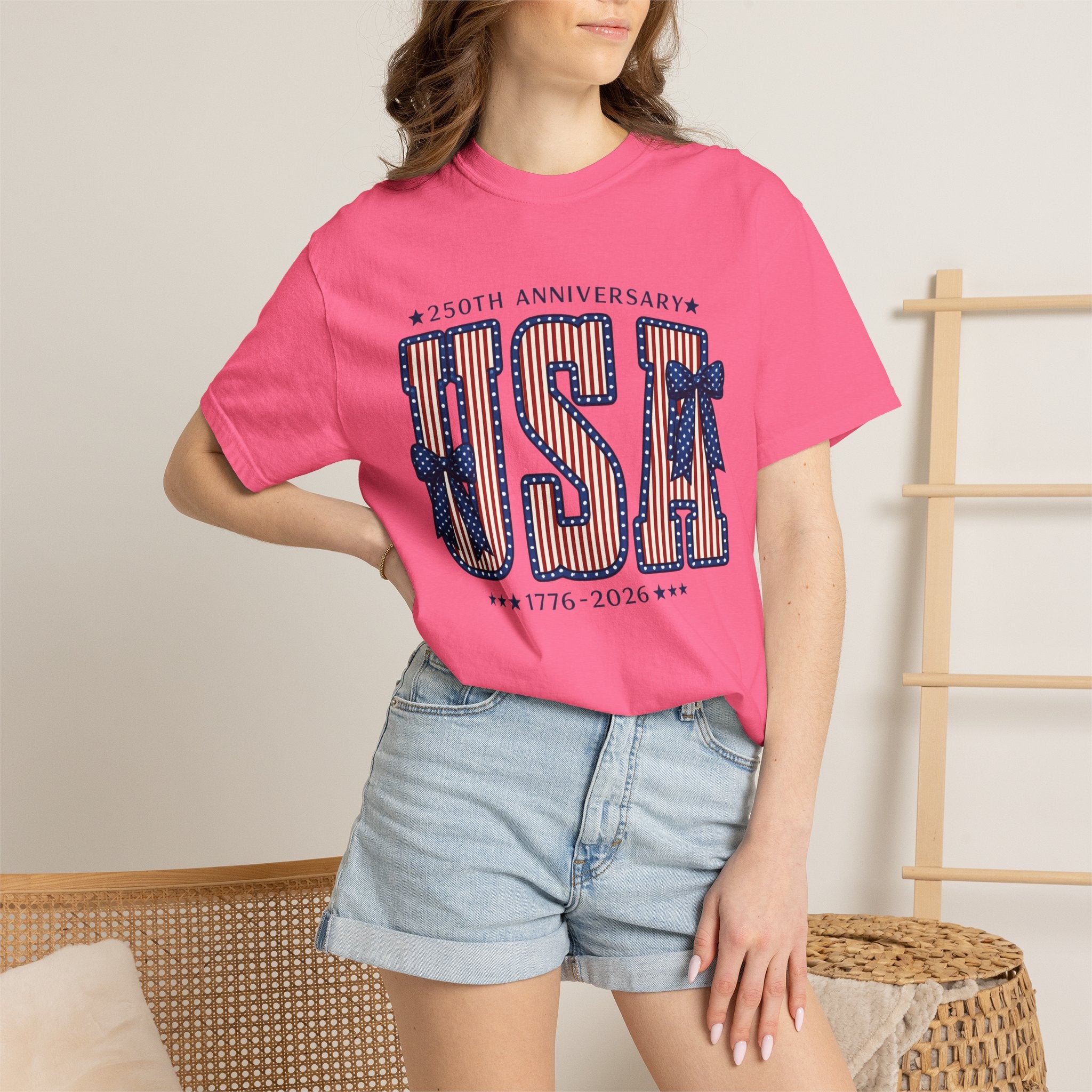 USA 250th Anniversary T-Shirt — 1776–2026 Patriotic Independence Day Tee