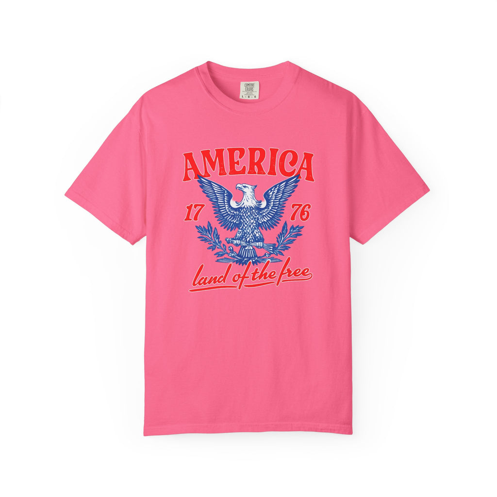 America Land of the Free Graphic Tee