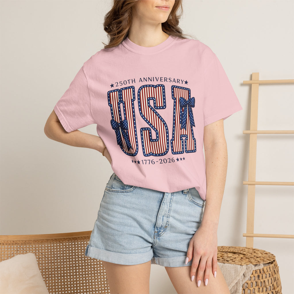 USA 250th Anniversary T-Shirt — 1776–2026 Patriotic Independence Day Tee