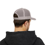 God Is Good Trucker Cap – Faith-Based Snapback Hat with Cross