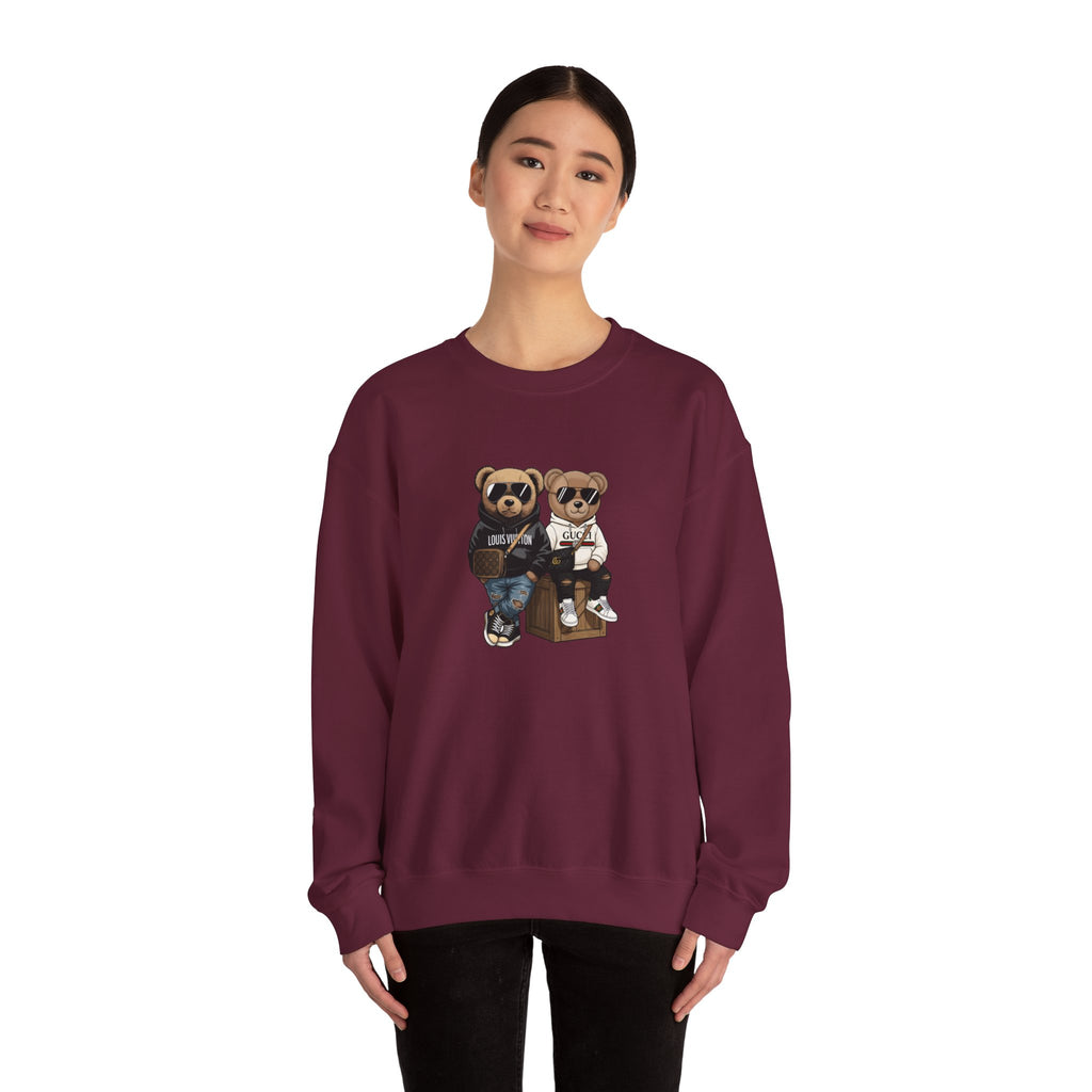 Designer Teddy Bears Unisex Heavy Blend™ Crewneck Sweatshirt