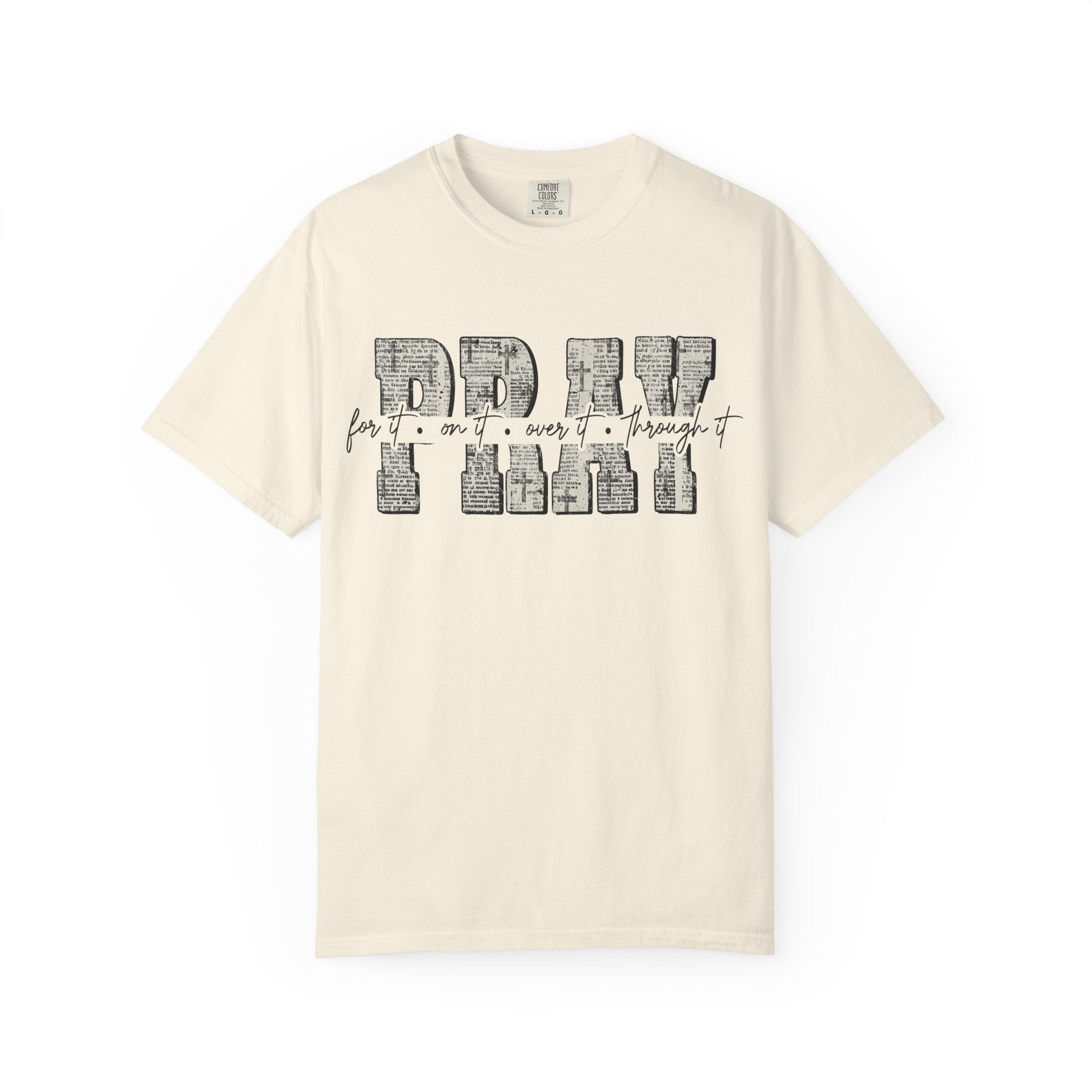 Pray T-Shirt — Vintage Block Letter Tee