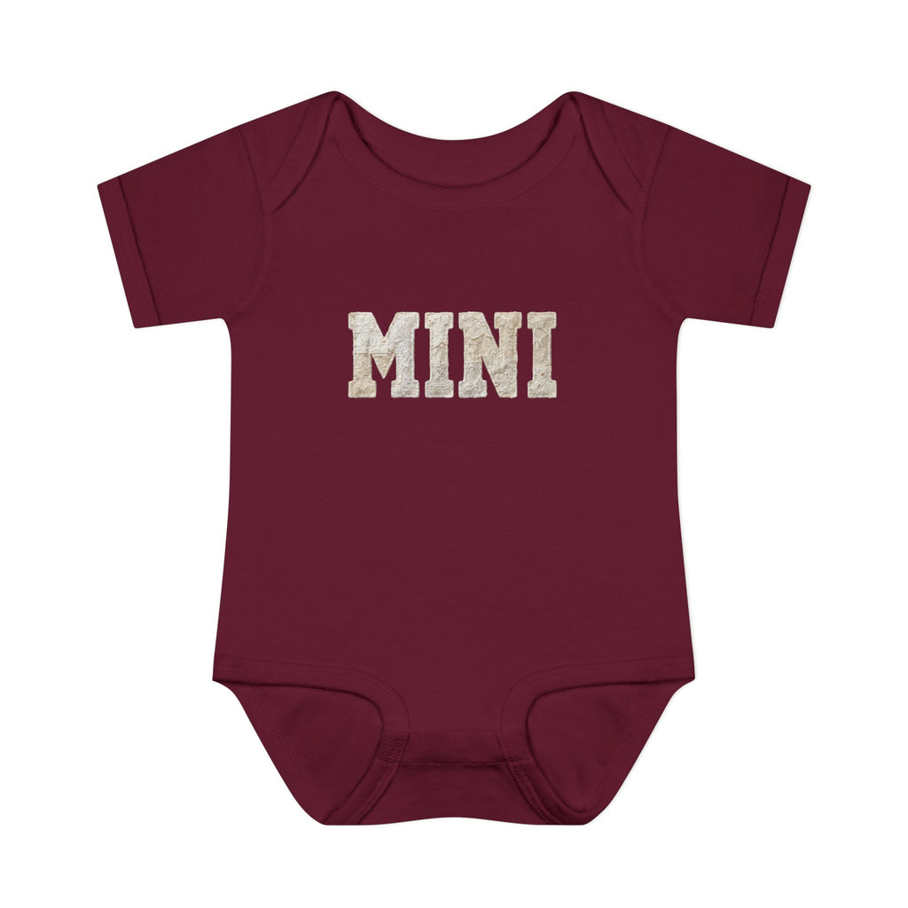 MINI Infant Bodysuit – Cute Baby Onesie with 'MINI' Text