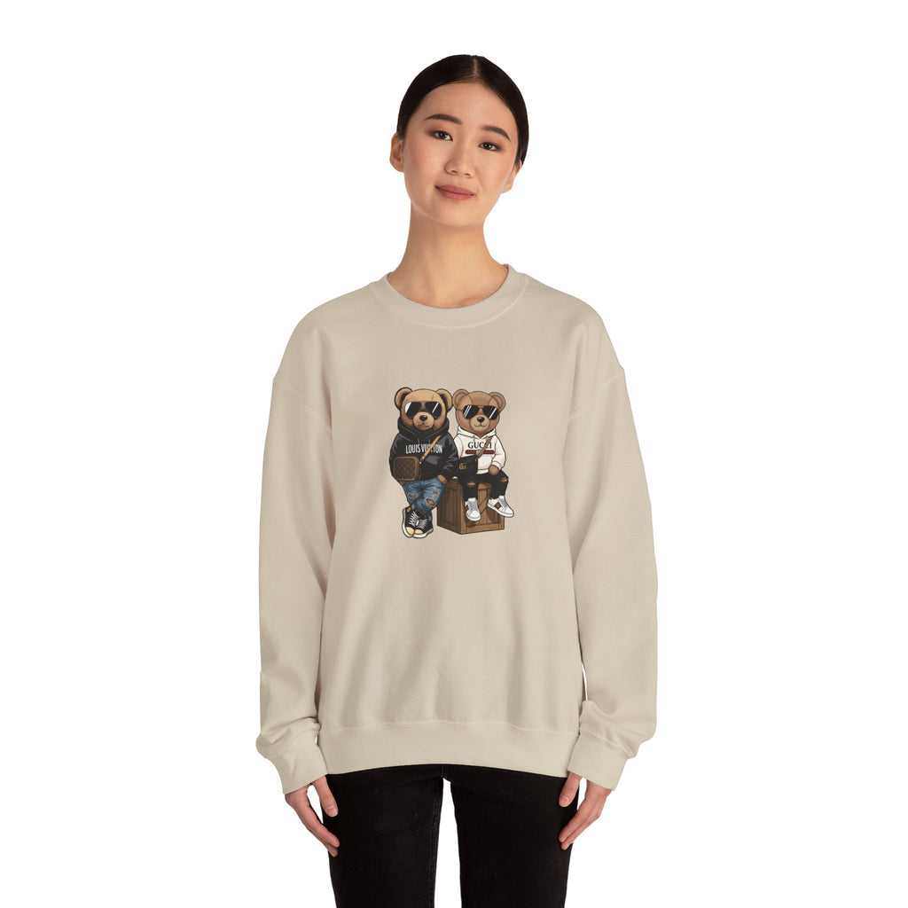 Designer Teddy Bears Unisex Heavy Blend™ Crewneck Sweatshirt