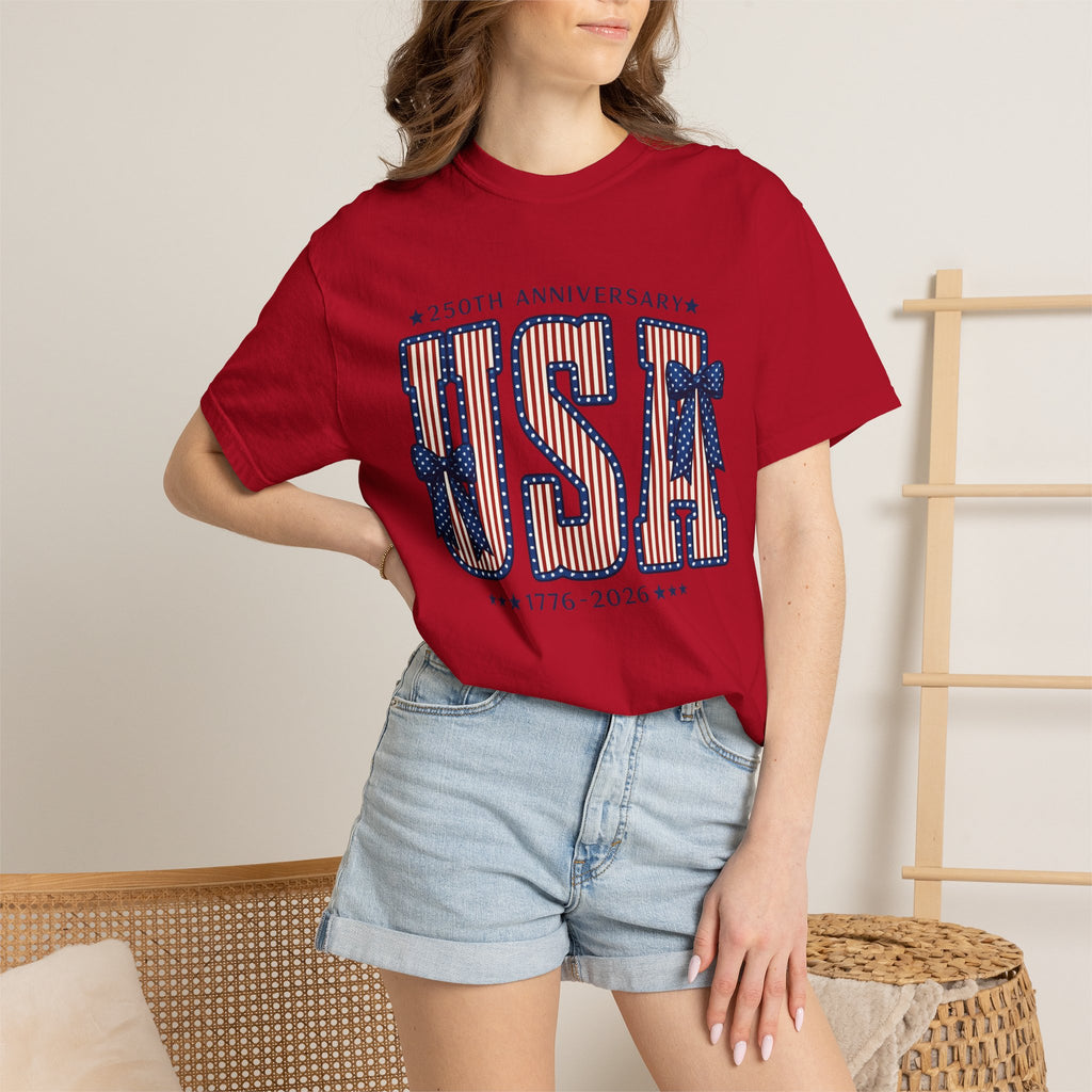 USA 250th Anniversary T-Shirt — 1776–2026 Patriotic Independence Day Tee