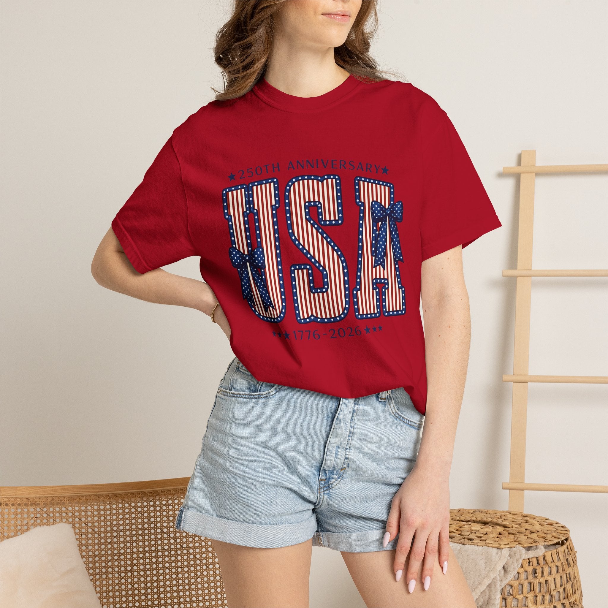 USA 250th Anniversary T-Shirt — 1776–2026 Patriotic Independence Day Tee