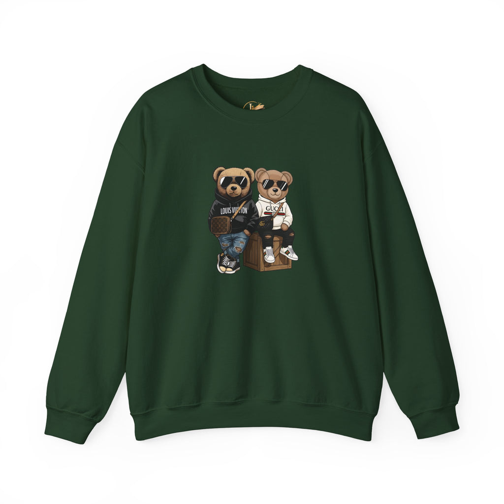 Designer Teddy Bears Unisex Heavy Blend™ Crewneck Sweatshirt