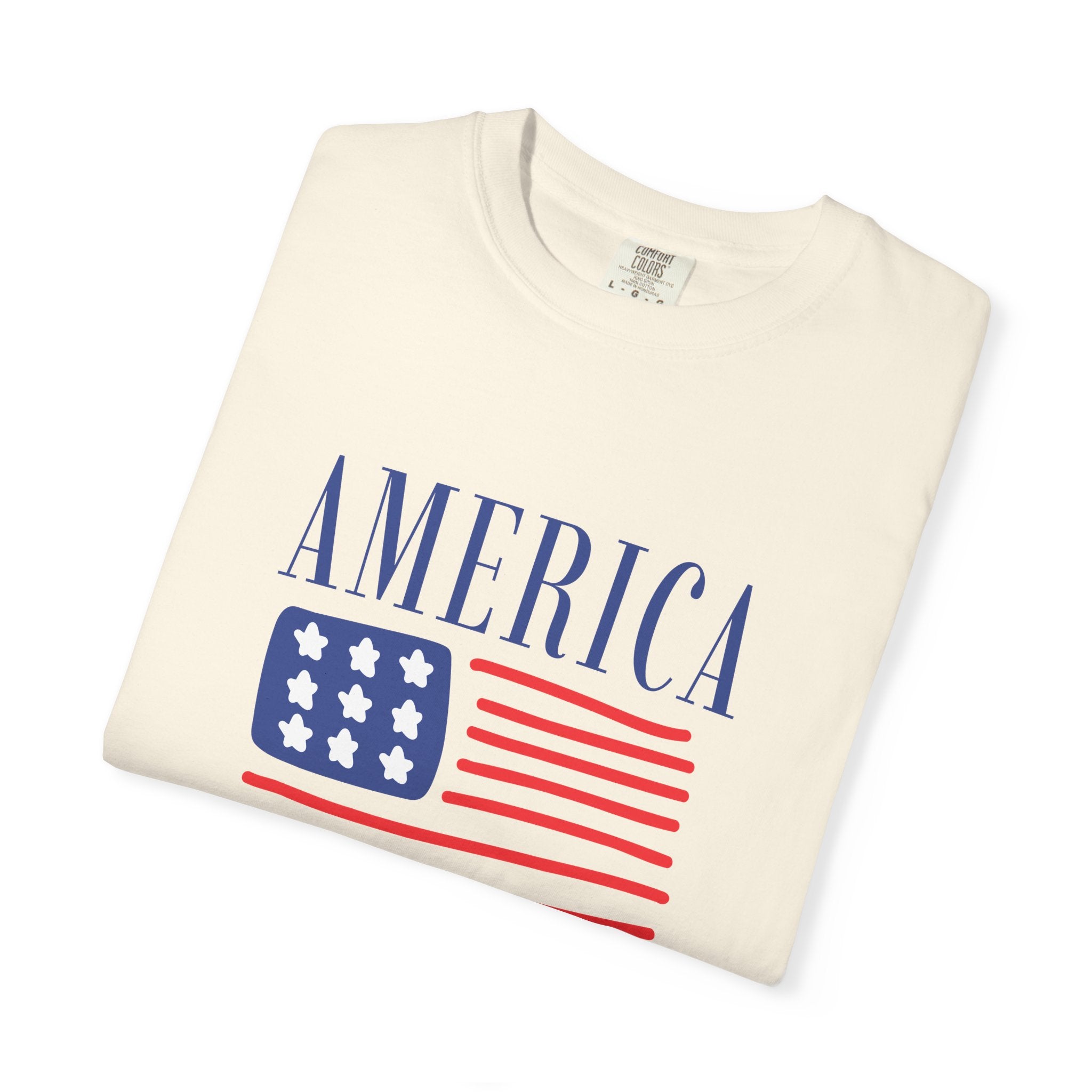 America 250th Birthday T-Shirt - Patriotic Flag Tee for 4th of July