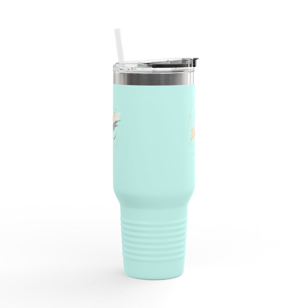 Custom 40oz Insulated Travel Mug with Handle