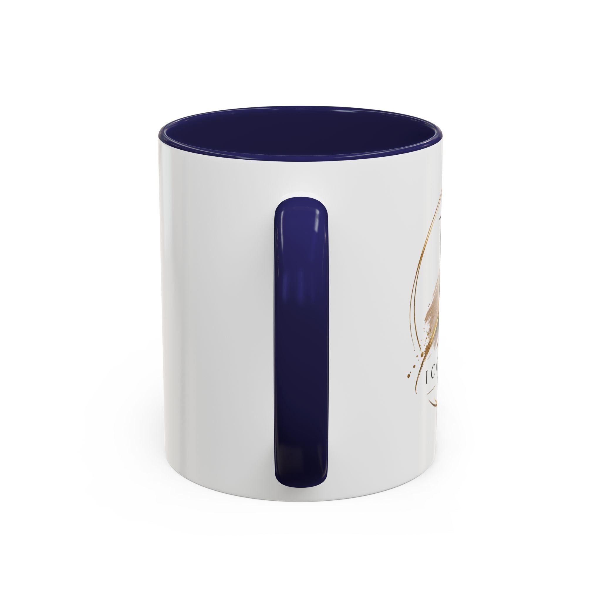 Custom Accent Coffee Mug — Ceramic Mug (11/15oz)