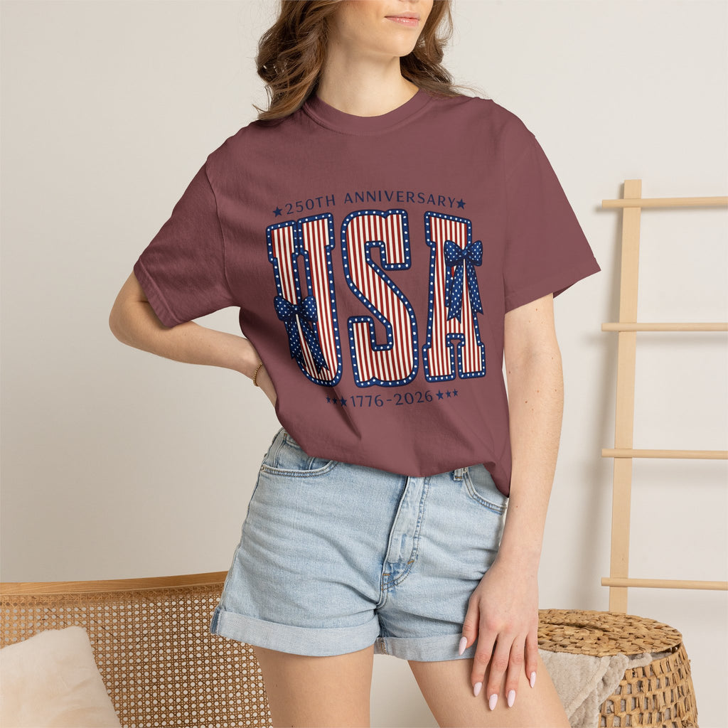 USA 250th Anniversary T-Shirt — 1776–2026 Patriotic Independence Day Tee