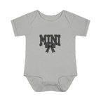 Mini Baby Bodysuit — "MINI" Bow Infant Onesie