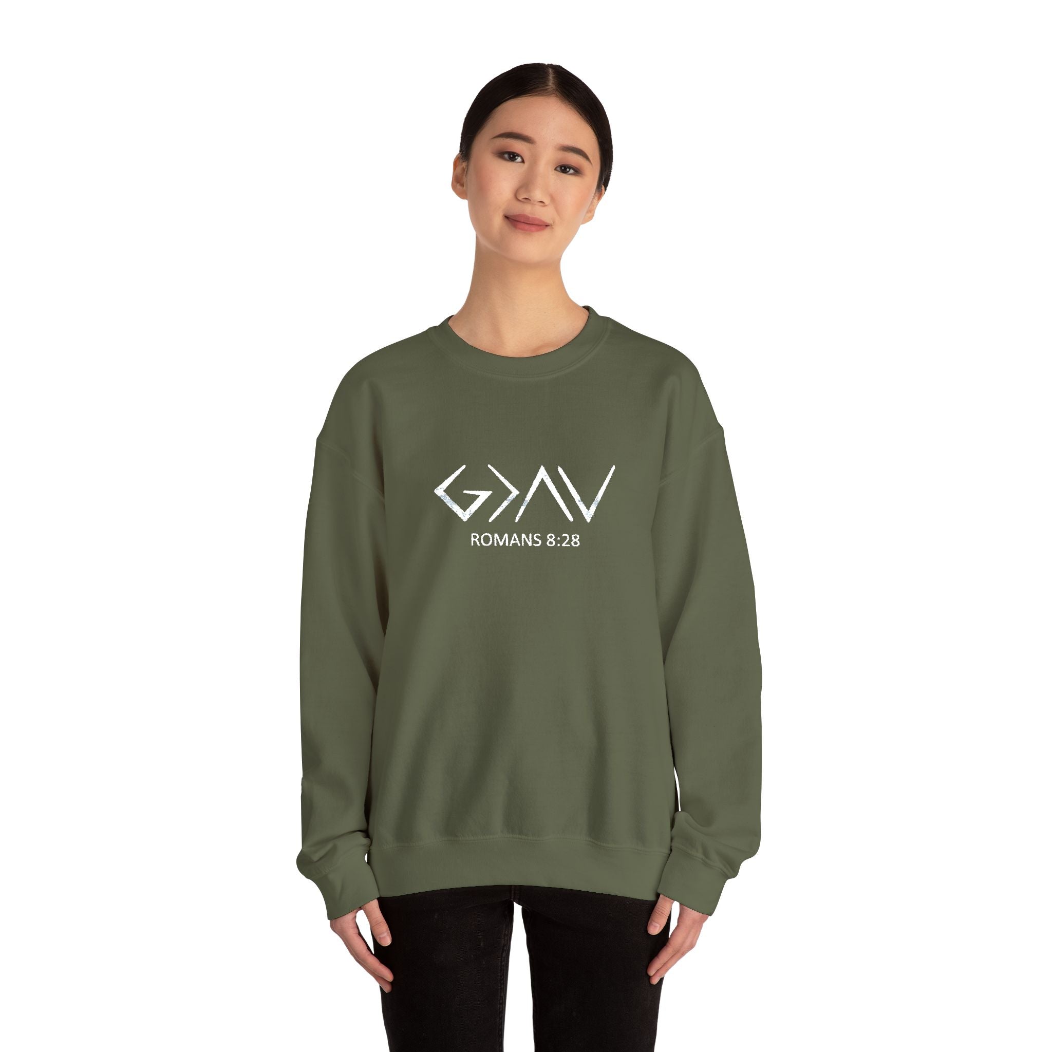 Custom Embroidery Crewneck Sweatshirt