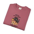 Funny Cat Cop T-Shirt — "No, I Don't Care If You Had The Zoomies" Graphic Tee