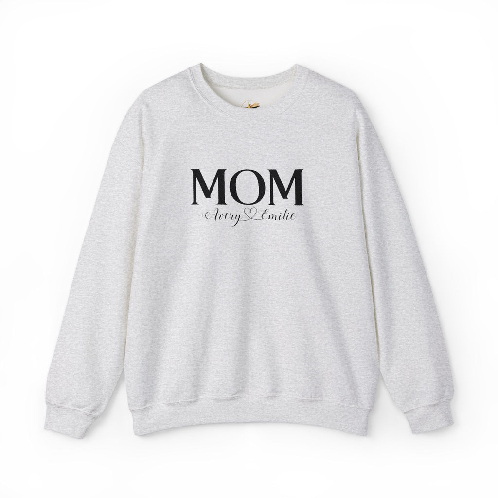 Custom Mom with Kids Names Sweatshirt