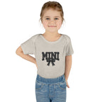 Mini Baby Bodysuit — "MINI" Bow Infant Onesie