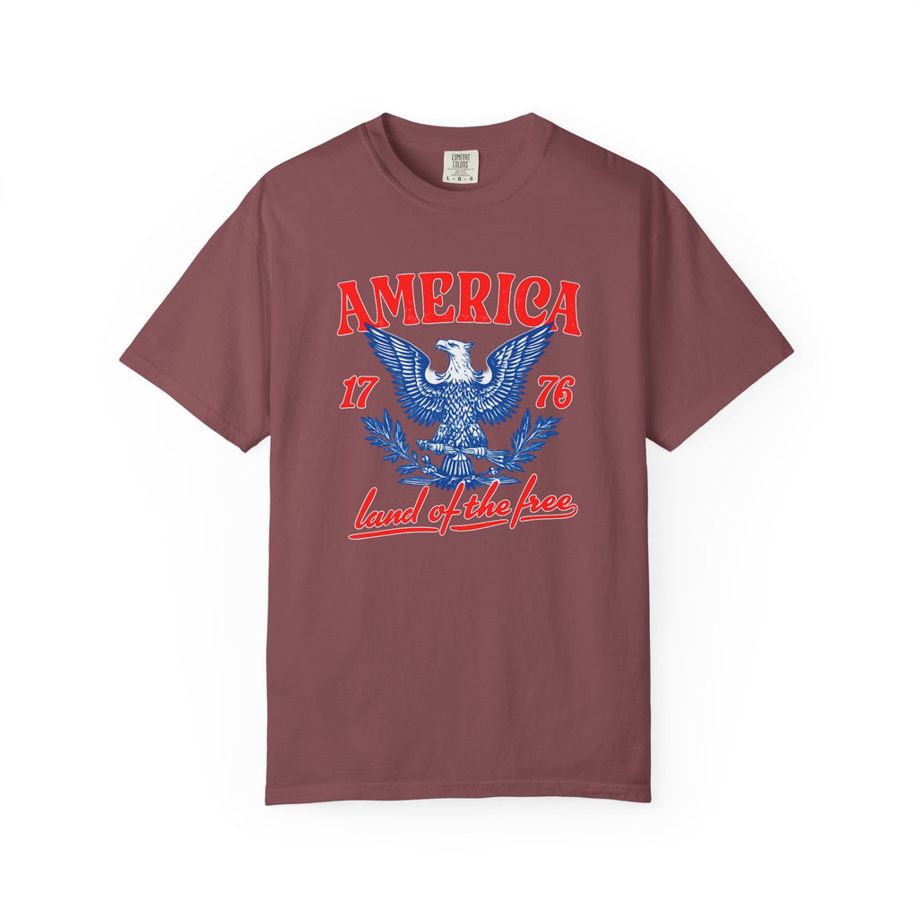 America Land of the Free Graphic Tee