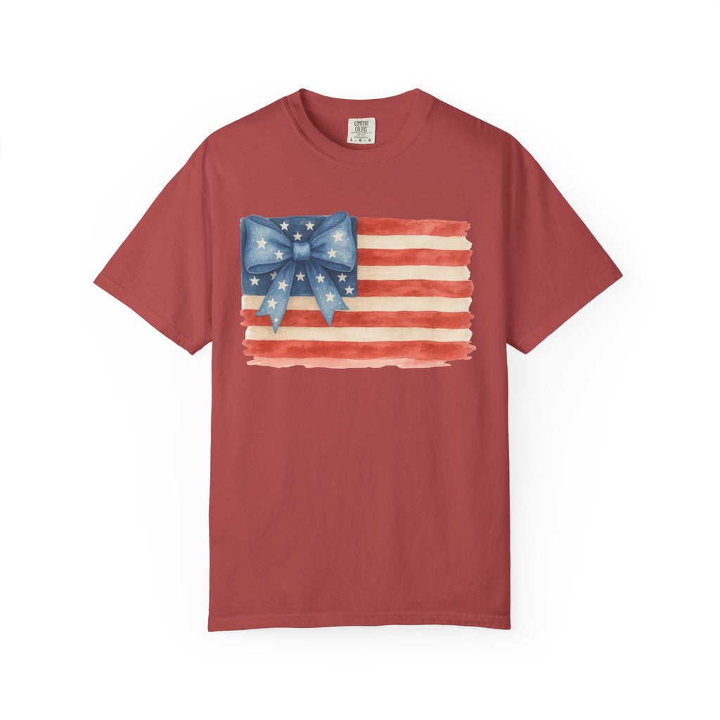 American Flag Graphic Tee