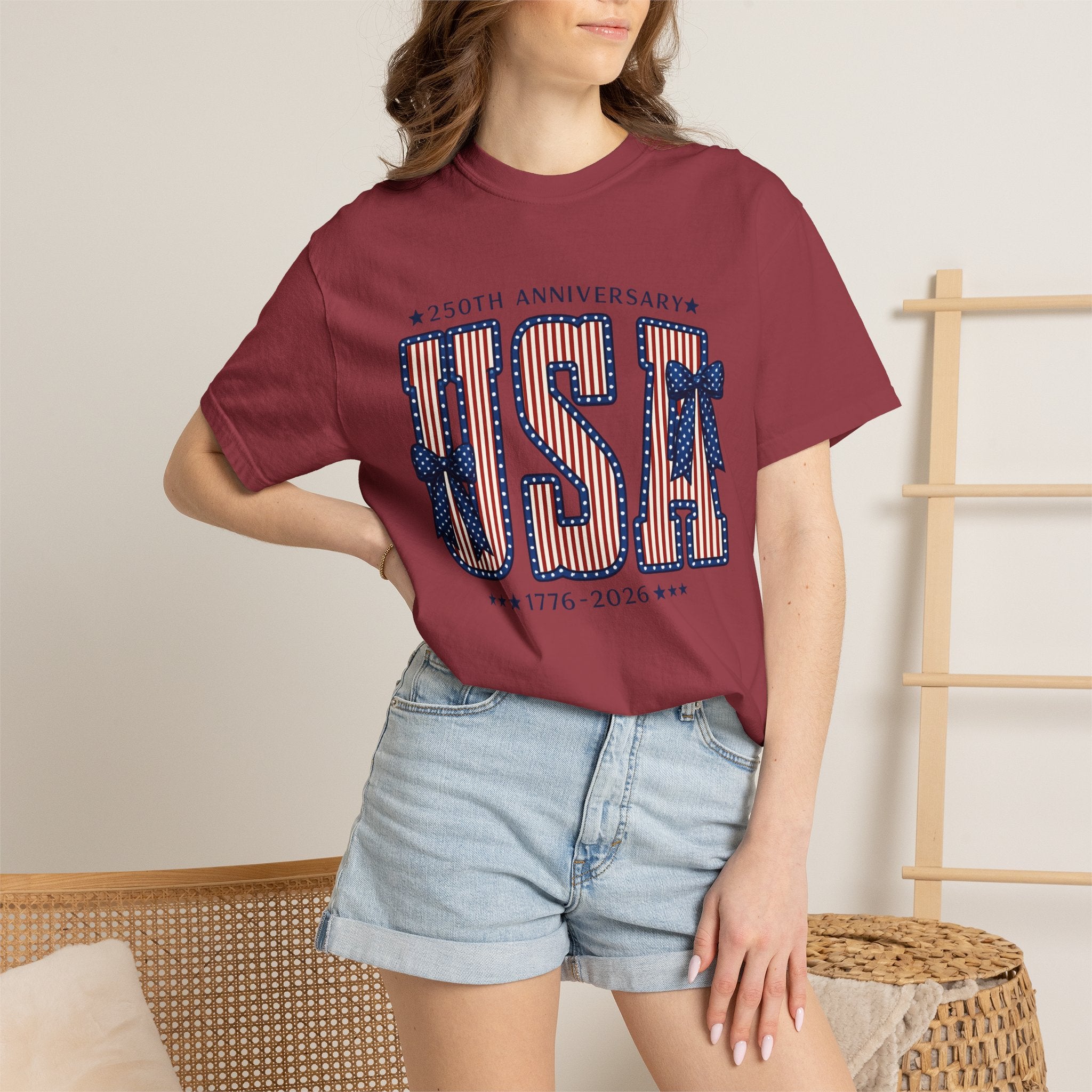 USA 250th Anniversary T-Shirt — 1776–2026 Patriotic Independence Day Tee
