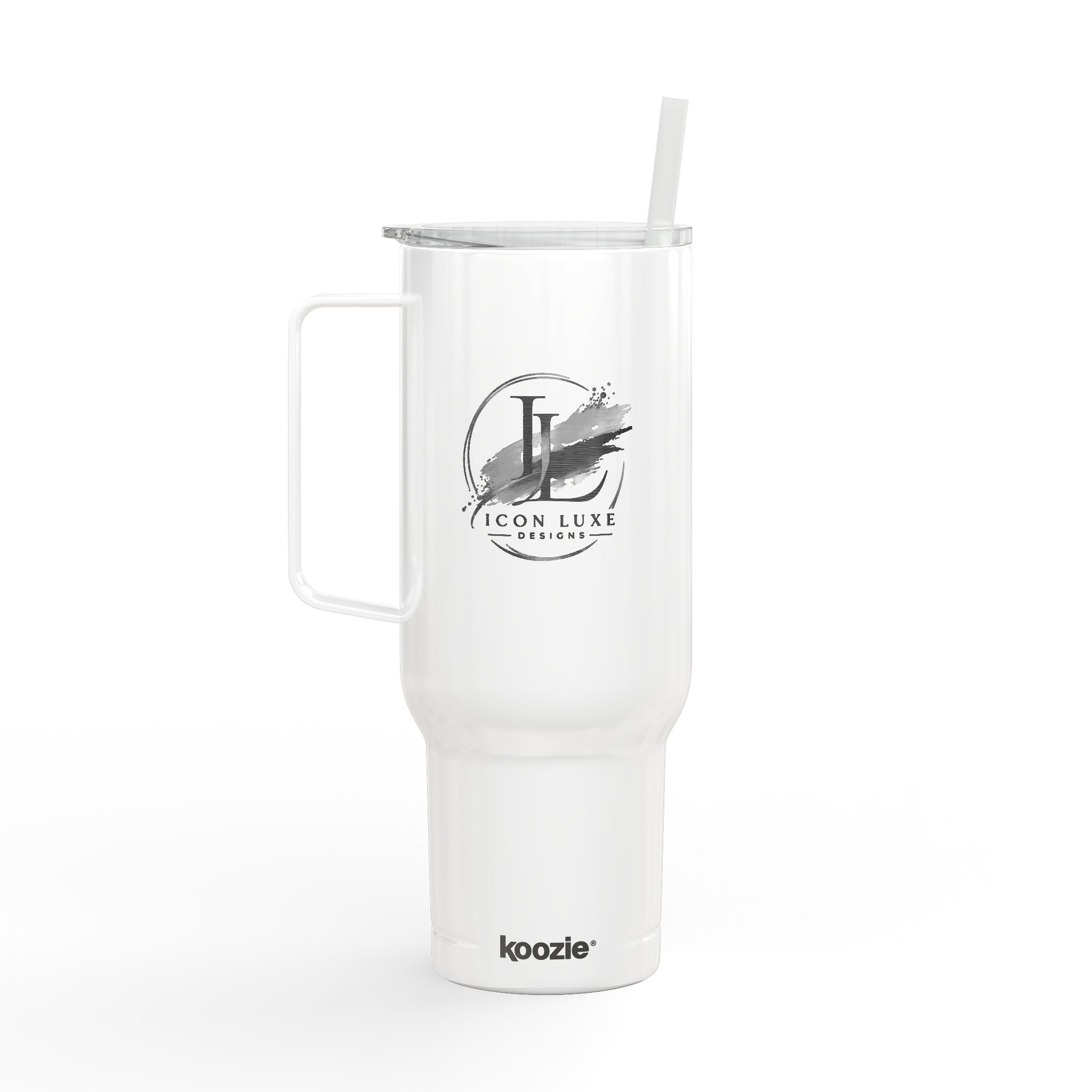 Custom 40oz Engraved Insulated Tumbler with Lid